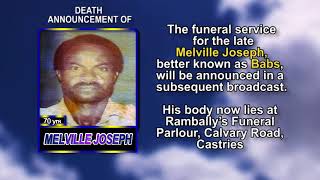 Melville Joseph short