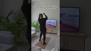 POV: My living room is my new gym & I love it