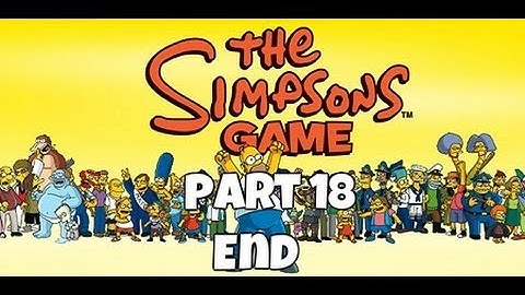 Simpsons Game - Walkthrough - Part 18 - End - No commentary
