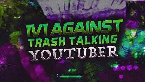 1V1ing a Trash Talking Youtuber in Playground! | Playground 1V1 with a Bot | Fortnite BR (PS4)