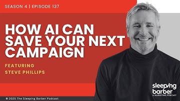 SBP137:  How AI Can Save Your Next Campaign. With Steve Phillips.