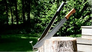 Ontario vs Tramontina Machete 18' Review/Test