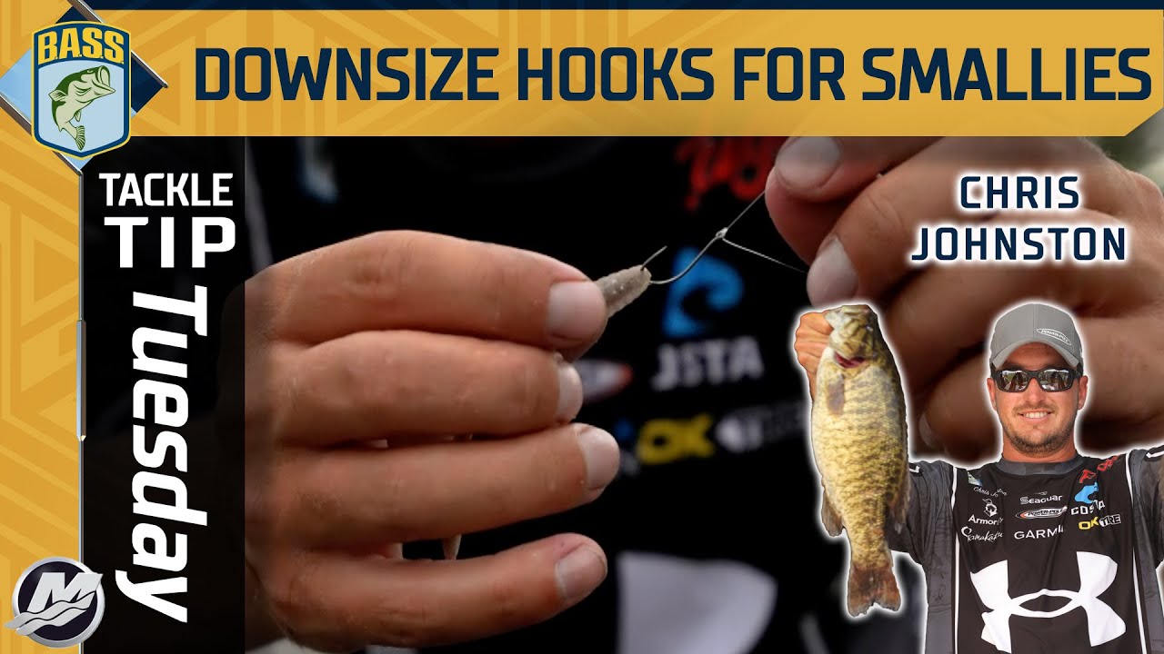 Why choosing a smaller hook is BETTER for smallmouth! YouTube