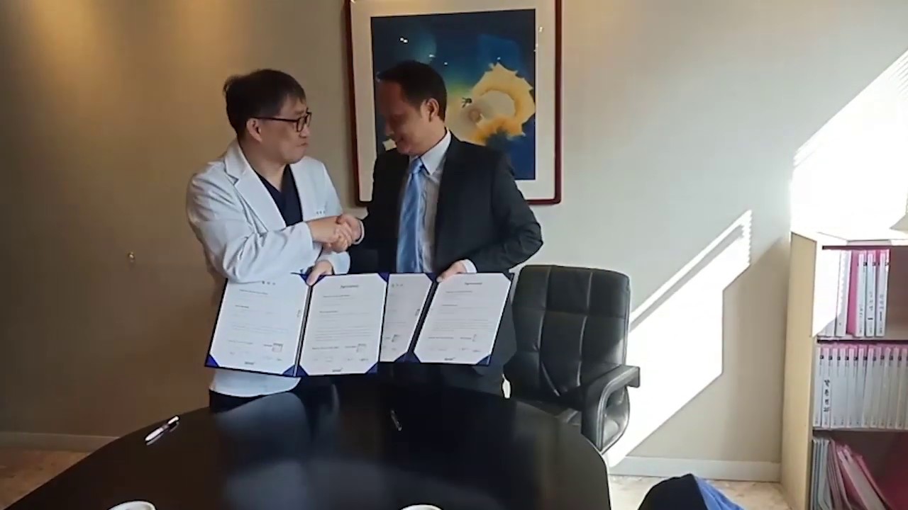 Ths. Bs Nguyễn Tiến Huy Viện Thẩm Mỹ Sài Gòn Venus Ký kết hợp tác Bệnh viện GNG Hospital - Hàn Quốc - YouTube