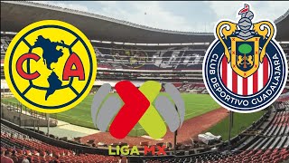 Clasico Nacional: Liga MX Clausura 2024 Semifinal (Ronda De Cuatro ) Vuelta : America VS Guadalajara
