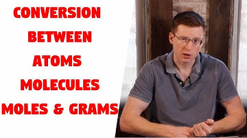 Converting Between Atoms, Molecules, Moles, and Grams