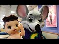 Chuck E Cheese and Eli loves Baby Alive