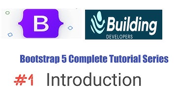 Bootstrap 5 Tutorial - Complete crash course for beginners (Stable Version)