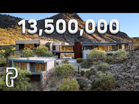 Video: Moderne Oasis: Riverfront Residence i Tucson, Arizona