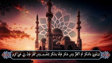 سوره النمل | القارئ الشيخ ياسر الدوسرى | تلاوة خاشعه