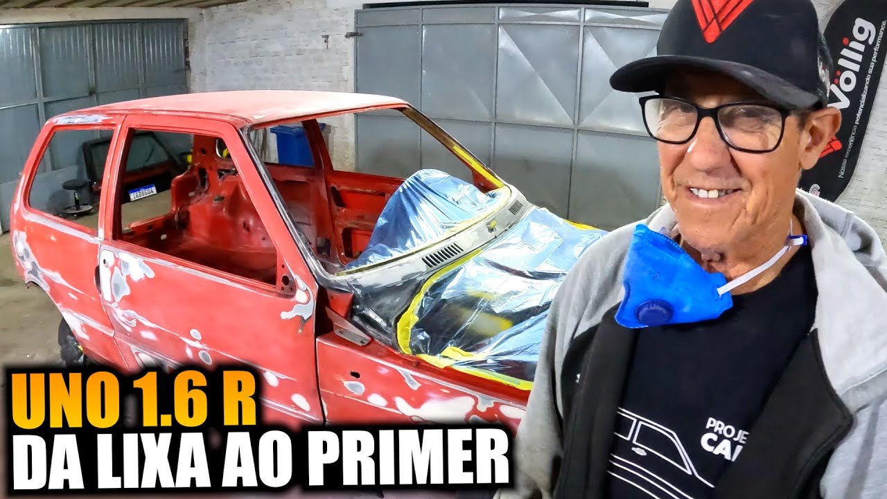 Uno Da Lixa Ao Primer - Reforma Do Uno 1.6 R Episódio 3
