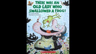 Kids Book Read Aloud:  There was an old lady who swallowed a frog!