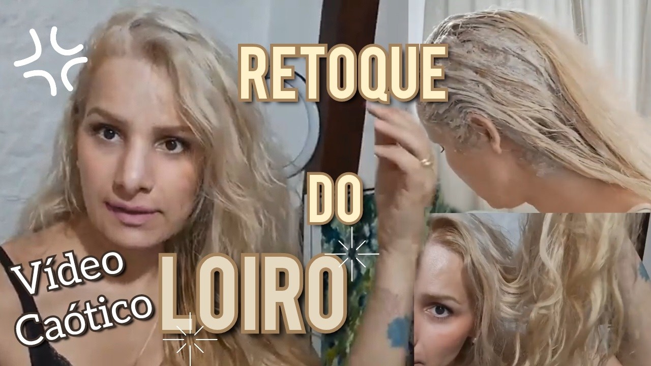RETOQUE DO LOIRO | PINTANDO O CABELO
