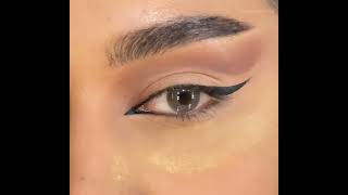 ميكاب عيون سهل      makeup eye tutoriel