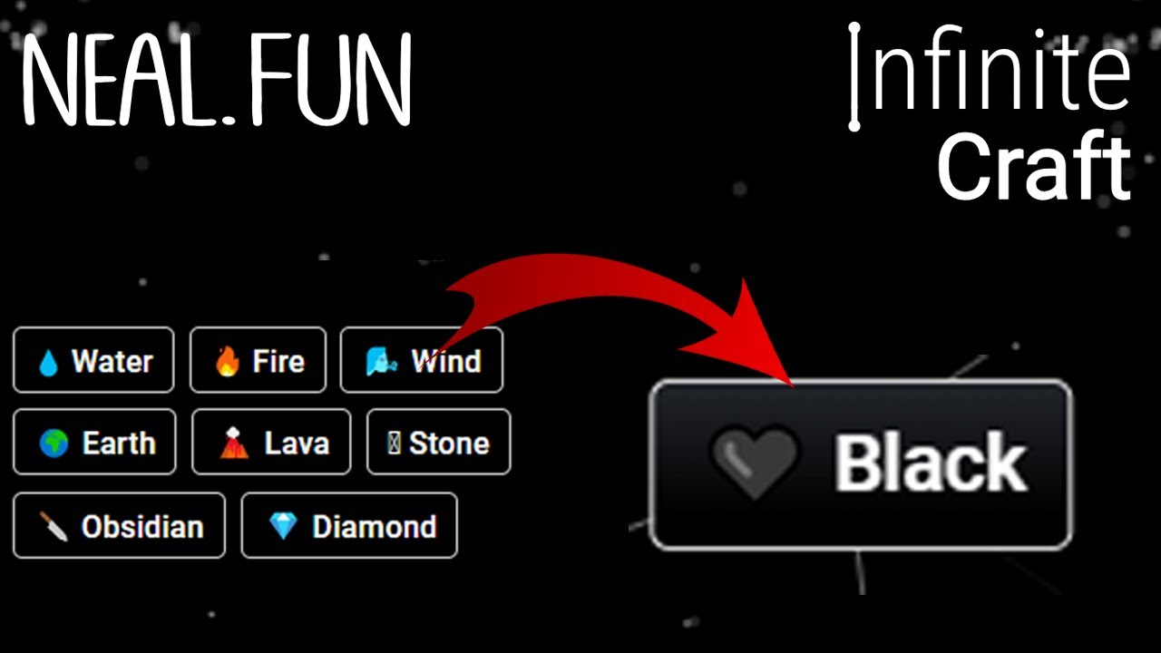 How to Get Black in Infinite Craft | Make Black in Infinite Craft