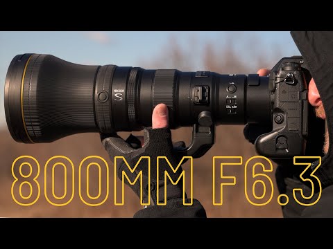 NIKKOR Z 800mm F6.3 VR S Phase Fresnel Lens | Hands On with Seth Miranda