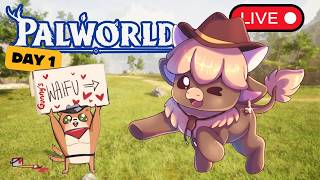 No Life-ing Palworld with my Hubban YIPPEE!!