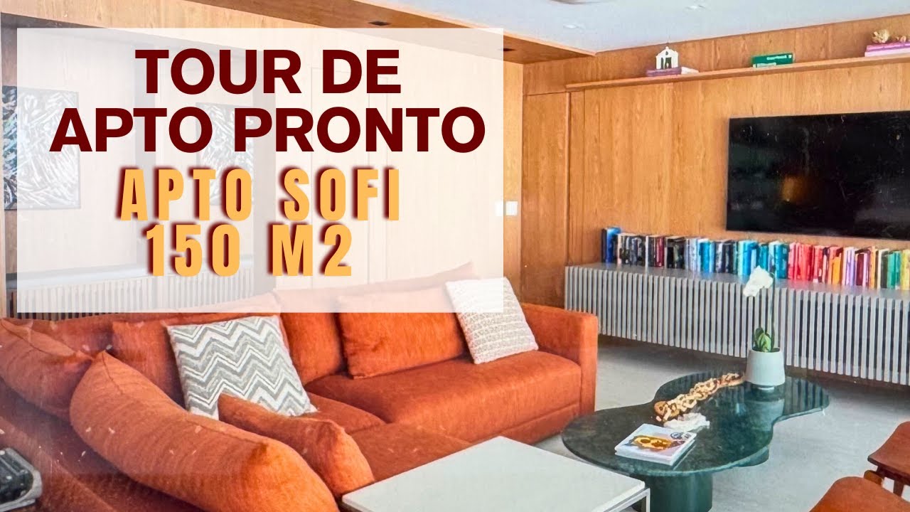 TOUR APARTAMENTO SOFI 150 M2 - UM APTO PARA TRÊS MULHERES!