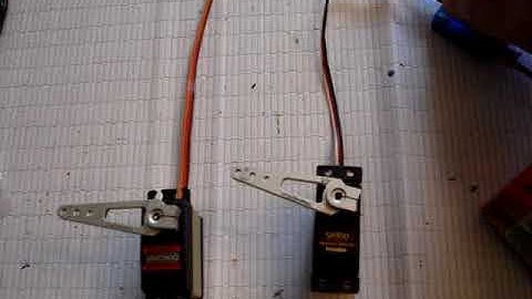 Compare K-Power MM0900 vs Futaba S9350, 4.8V