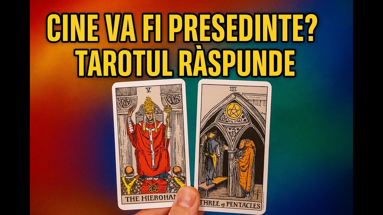 ‼️‼️‼️Cine va fi președinte? 🌟PREDICTII TAROT - YouTube