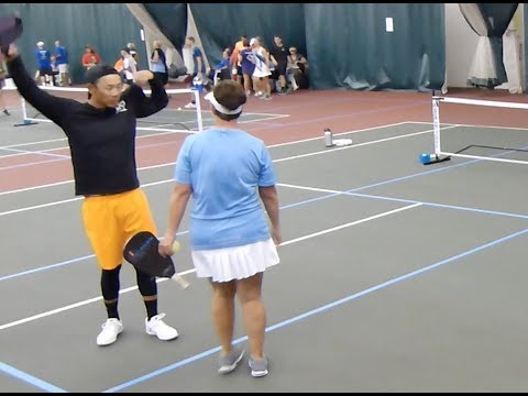 Wolfe Sports Pickleball OMX R5 Nick Loudermilk/Camille Hughes v Jack Oxler/Katie McKee