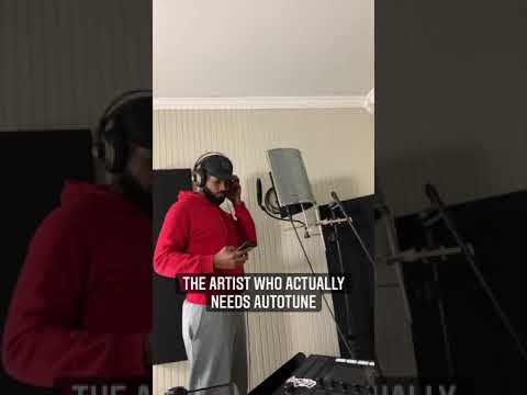 The Artist Who Actually Needs Autotune | Music Studio Skits - Recording Studio Skits Shorts