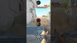 CS2 Dust2 Cross Smoke #shorts #cs2 #cs2smoke #cs2tips #dust2 #cross #gaming #fps #youtubeshorts