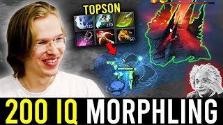 when TOPSON GrandMaster Tier MORPHLING use his GIGA BRAIN..