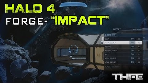 New Halo 4 Forge Map - "Impact"