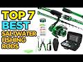 TOP 7: Best Saltwater Fishing Rods 2026