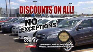 wilsoncountymotors.com Wilson County Chevrolet Lebanon, TN October TV Commercial spot Chevy Wilson Chevrolet Lebanon Tn