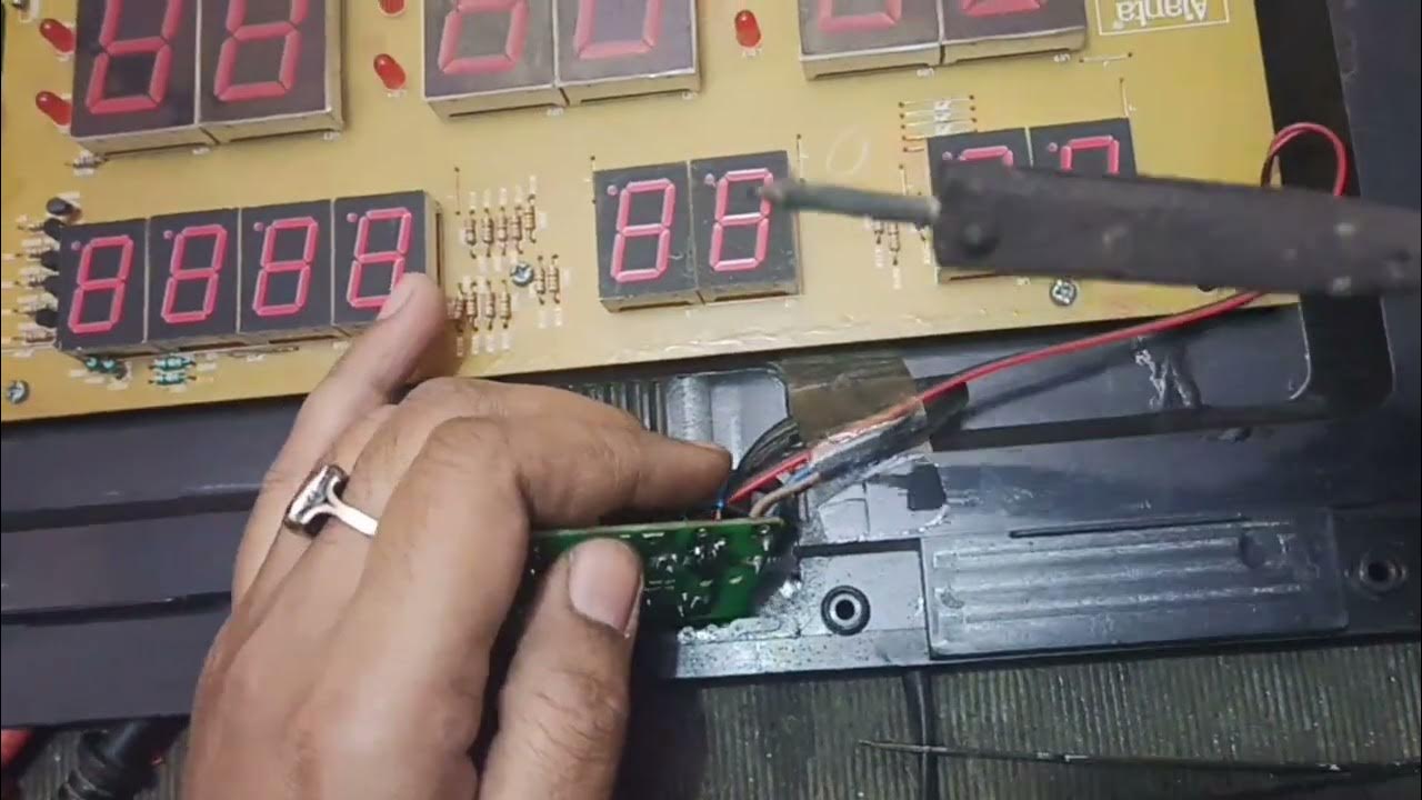 How to repair Ajanta Digital Clock Power Supply Issue YouTube
