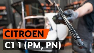 Kuidas vahetada Pidurikattekomplekt, ketaspidur CITROËN C1 (PM_, PN_) - online tasuta video