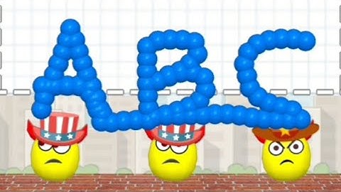 Draw to Smash, tinny digit, numbers and alphabet, puzzle game @ridwanandy3099 