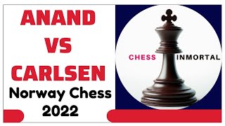 ANAND vs CARLSEN. Norway Chess, 2022.