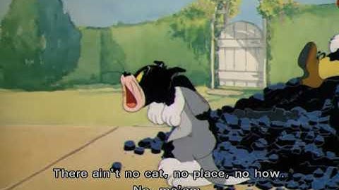 [Tom and Jerry] Racial stereotyping sequence