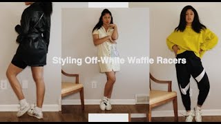 nike off white waffle racer outfit
