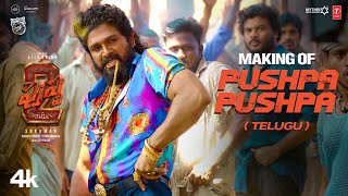 Pushpa Pushpa Song Making Pushpa 2 The Rule Allu Arjun Sukumar Dsp Vijay P, Shrashti V Resimi