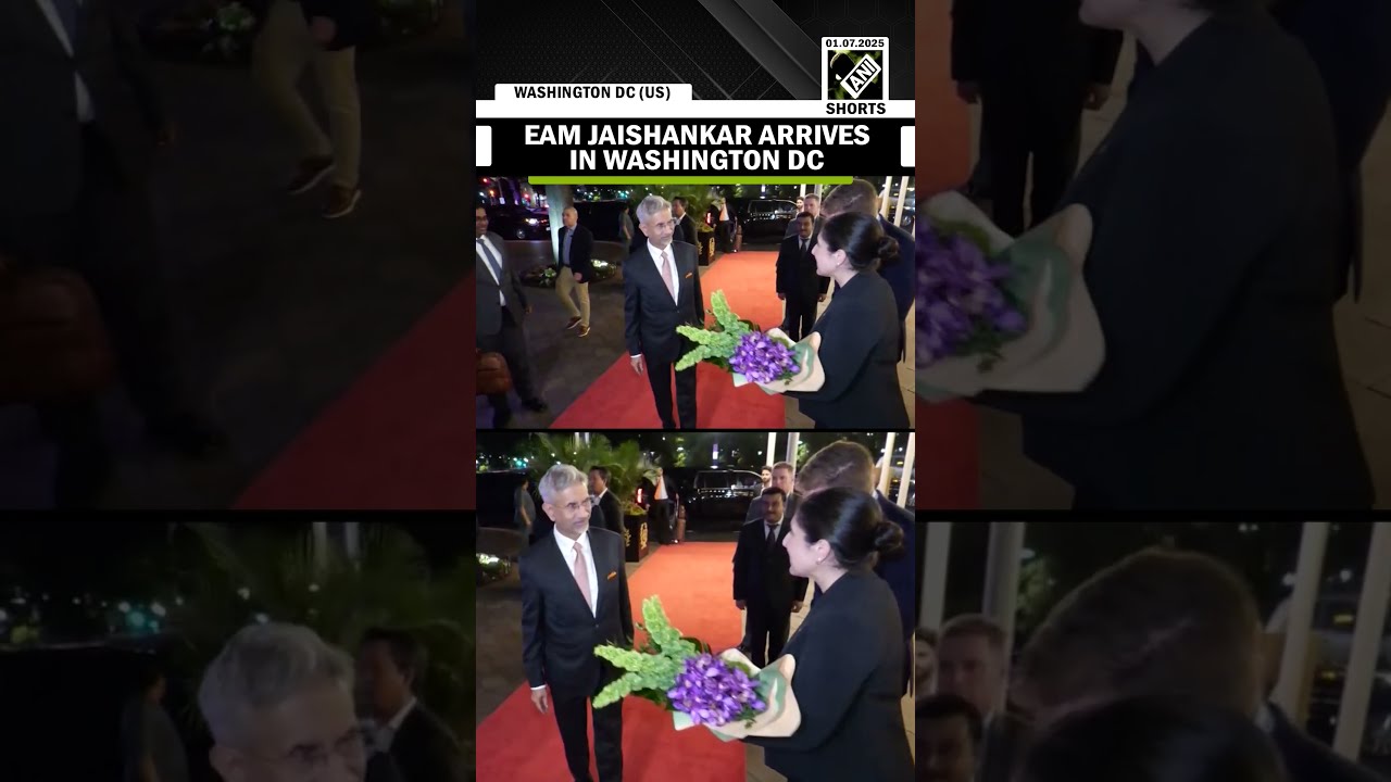 US EAM S Jaishankar Arrives In Washington DC To Participate QUAD Foreign Minister Meeting