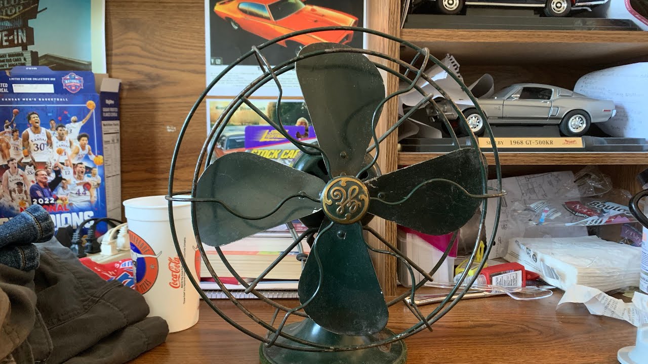 Antique General Electric DC Fan - YouTube