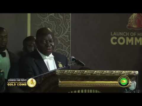 [Full speech]: Asantehene Otumfuo Osei Tutu II speaks at launch of his commemorative 'Gold Coin'