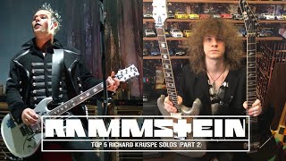 Top 5 Rammstein Solos (Part 2)