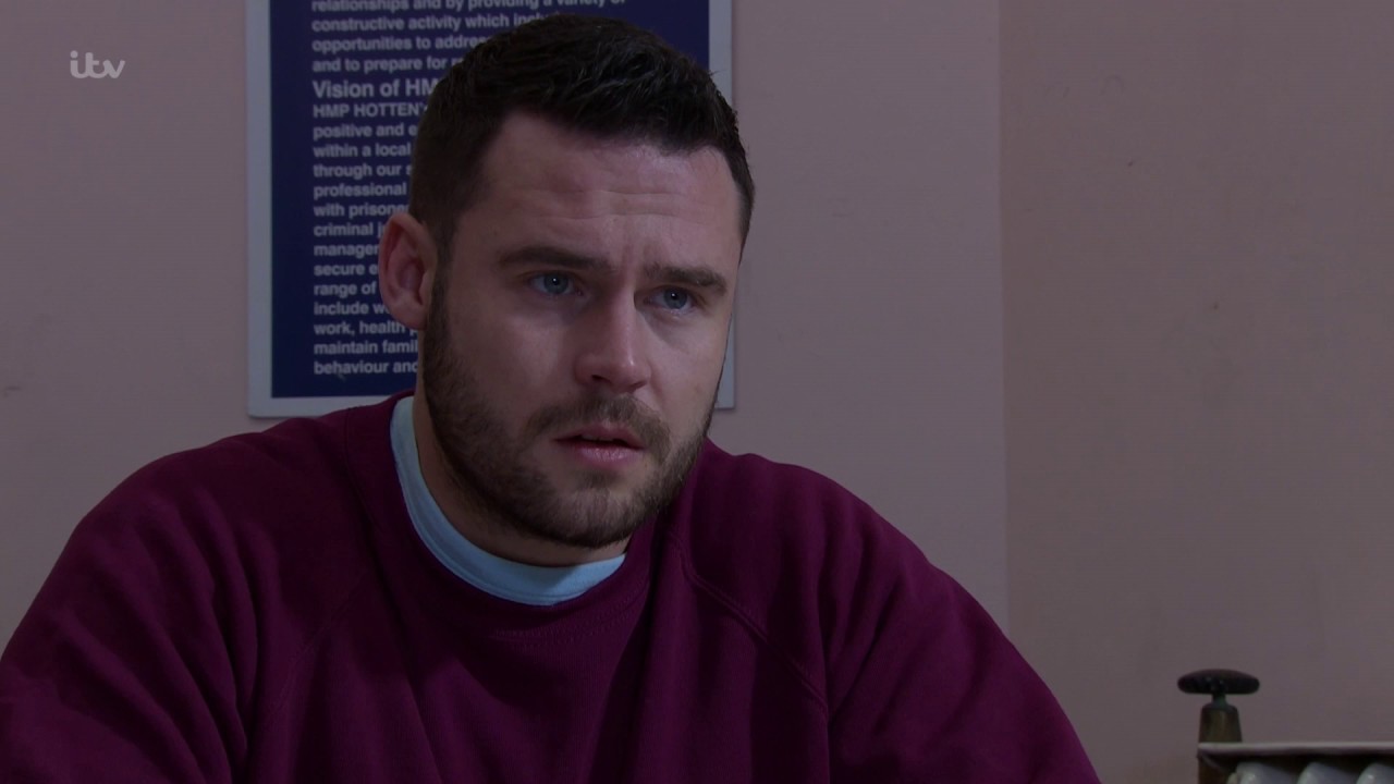 Aaron Is Warned That Being Gay in Prison Won't Be a Walk in the Park - Emmerdale