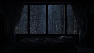 Deep Sleep Rain  Soft Rain Sounds in Forest for Sleeping, Relaxing, Study  Healing Music