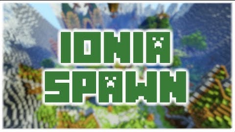 Minecraft: New Ionia spawn/hub