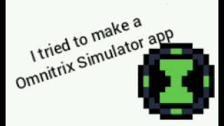 I tried to make a Omnitrix Simulator App... screenshot 3