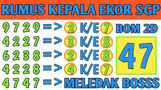 PREDIKSI SGP 29 JUNI 2025 | BOCORAN TOGEL SINGAPURA HARI INI | RUMUS KEPALA EKOR SGP JITU
