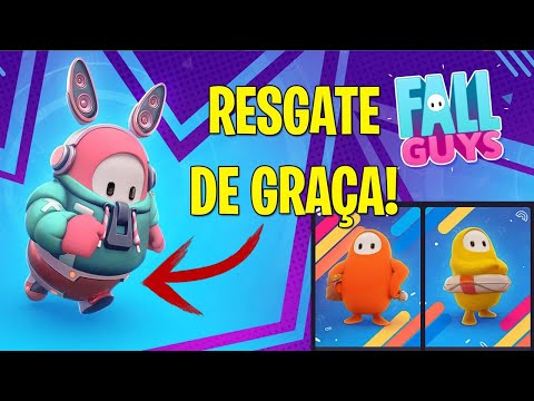 FALL GUYS: COMO RESGATAR RECOMPENSAS E SKINS DE GRAÇA! 