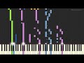 Eros Ramazzotti - Musica E (Instrumental Tutorial) [Synthesia]