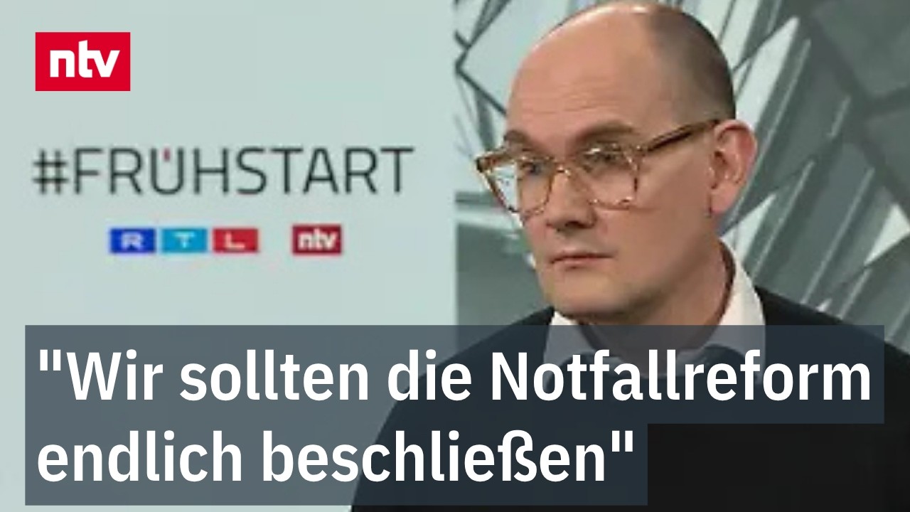 Dahmen: Hauptproblem im deutschen Gesundheitswesen liegt auf der Ausgabenseite | ntv
